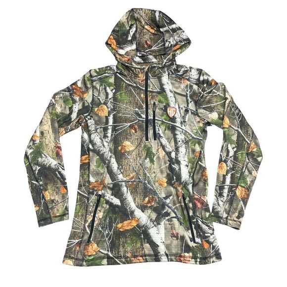Legendary Whitetails Camo HuntGuard Hotspot Hoodies Hunting Fleece Men's Small - Picture 1 of 10